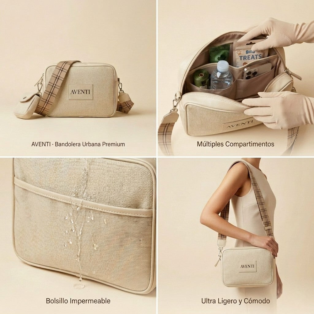 AVENTI · Bandolera Urbana Premium